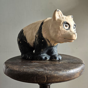A large, good looking ceramic panda from the 1960s. Fantastic patina to the surface and a great face! Stamped 'ENGLAND' to the base - SHOP NOW - www.intovintage.co.uk