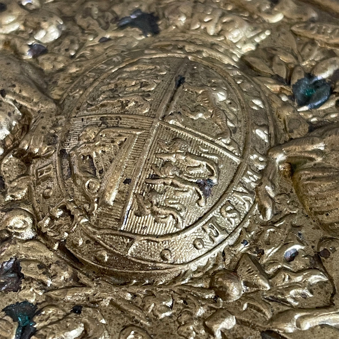 A Milners' Brass Safe Plate IntoVintage.co.uk Intovintage.co.uk