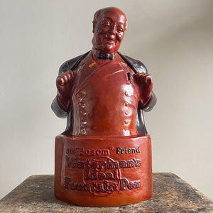 An original 1930's Waterman's Ideal Fountain Pens Advertising Statue - SHOP NOW - www.intovintage.co.uk