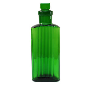Vintage Green Apothecary Bottle. Find this and other Beautiful Vintage items for you home at Intovintage.co.uk