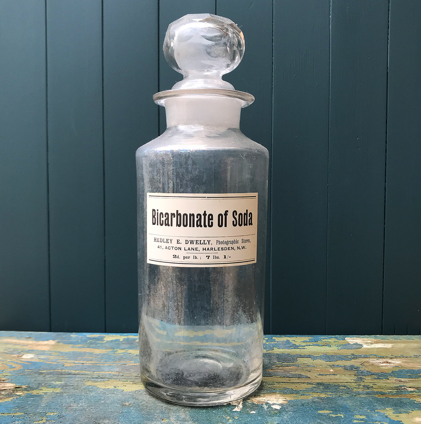Large Late Victorian Apothecary Bottle