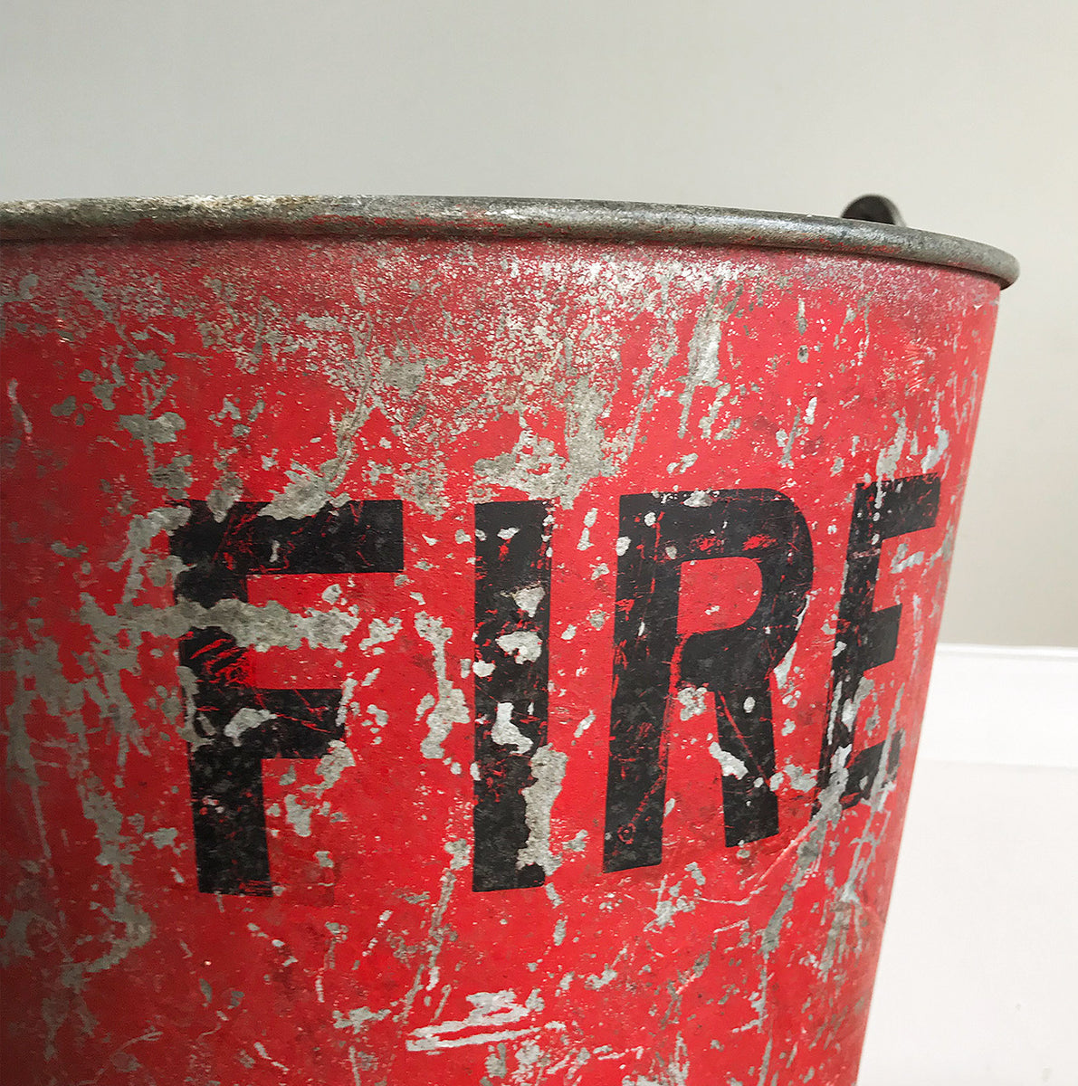 Vintage Fire Bucket www.intovintage.co.uk Intovintage.co.uk