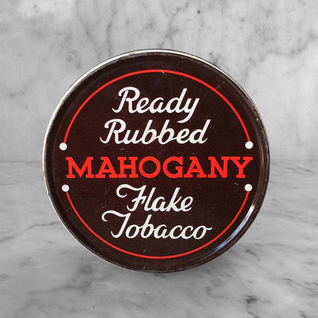 Nice and clean Vintage Mahogany Flake Tobacco Tin Tobacco Tin. Nice typography to the front in a nice and clean condition. - SHOP NOW - www.intovintage.co.uk