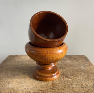 An Oak Treen Acorn String Dispenser. Expertly turned with a nice snug fit on the lid. Extremely tactile and very useful! - SHOP NOW - www.intovintage.co.uk