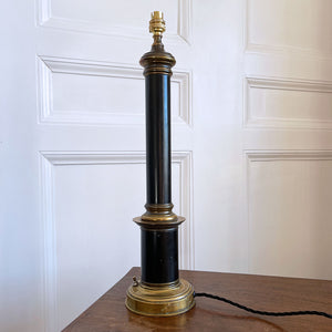 A Classical Column Table Lamp