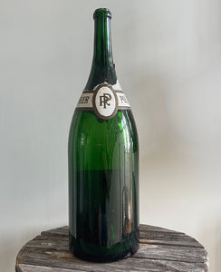 A very large vintage Pol Roger & Co Champagne Bottle. Nicely aged - SHOP NOW - www.intovintage.co.uk