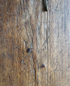 An Antique European Chopping Board with handle - Nicely worn with a fantastic patina. - SHOP NOW - www.intovintage.co.uk