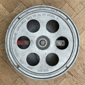 Vintage Hand-Cranked Fire Alarm. Makes a HUGE sound and looks good on the wall too! Great for waking up teenagers or gathering the family for dinner! SHOP NOW - www.intovintage.co.uk