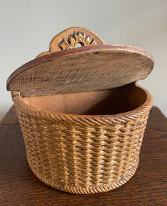 A Late 19th Century Salt Box