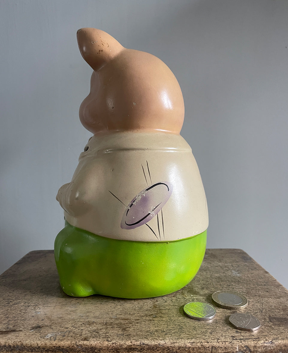 A 1950's Mr Pig Piggy Bank
