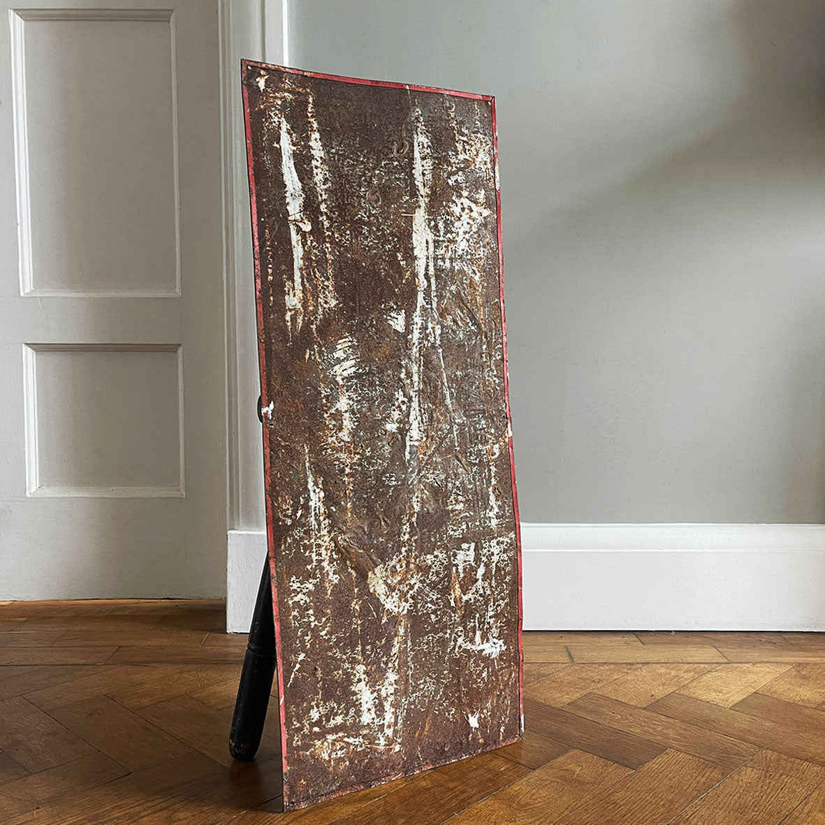 A rare 1930s Guinness Quality Stout Tin Sign. In a fantastic bright red with a great patina. Looks fantastic on the wall too! - SHOP NOW - www.intovintage.co.uk