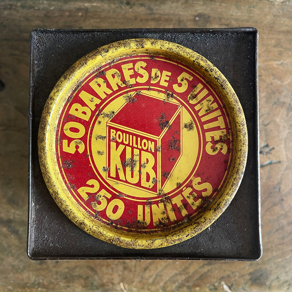 A Vintage Bouillon Kub Tin