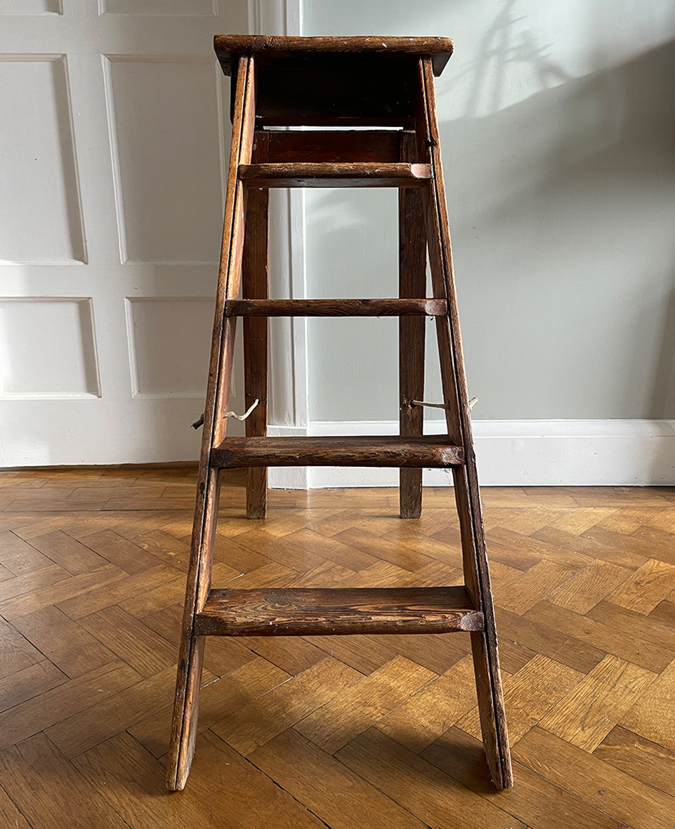 A set of Vintage Work Step Ladders