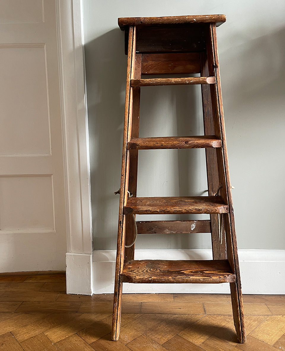 A set of Vintage Work Step Ladders