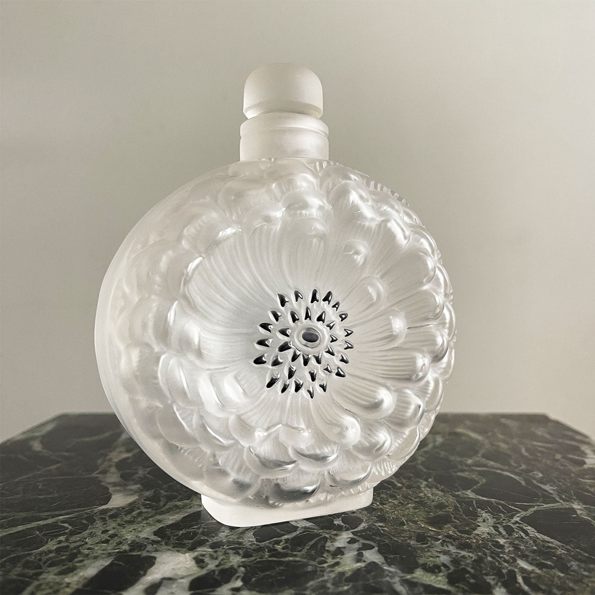 A Signed Lalique Dahlia Scent Bottle - Main Image