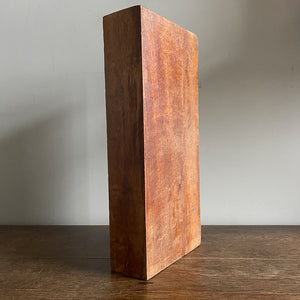 A 1930s Antique Money. Made of solid Mahogany, it has 2 deep bored bowls where money would have been kept. These trays were made to be used by shop keeps and market traders in the late 19th and early 20th century - SHOP NOW - www.intovintage.co.uk
