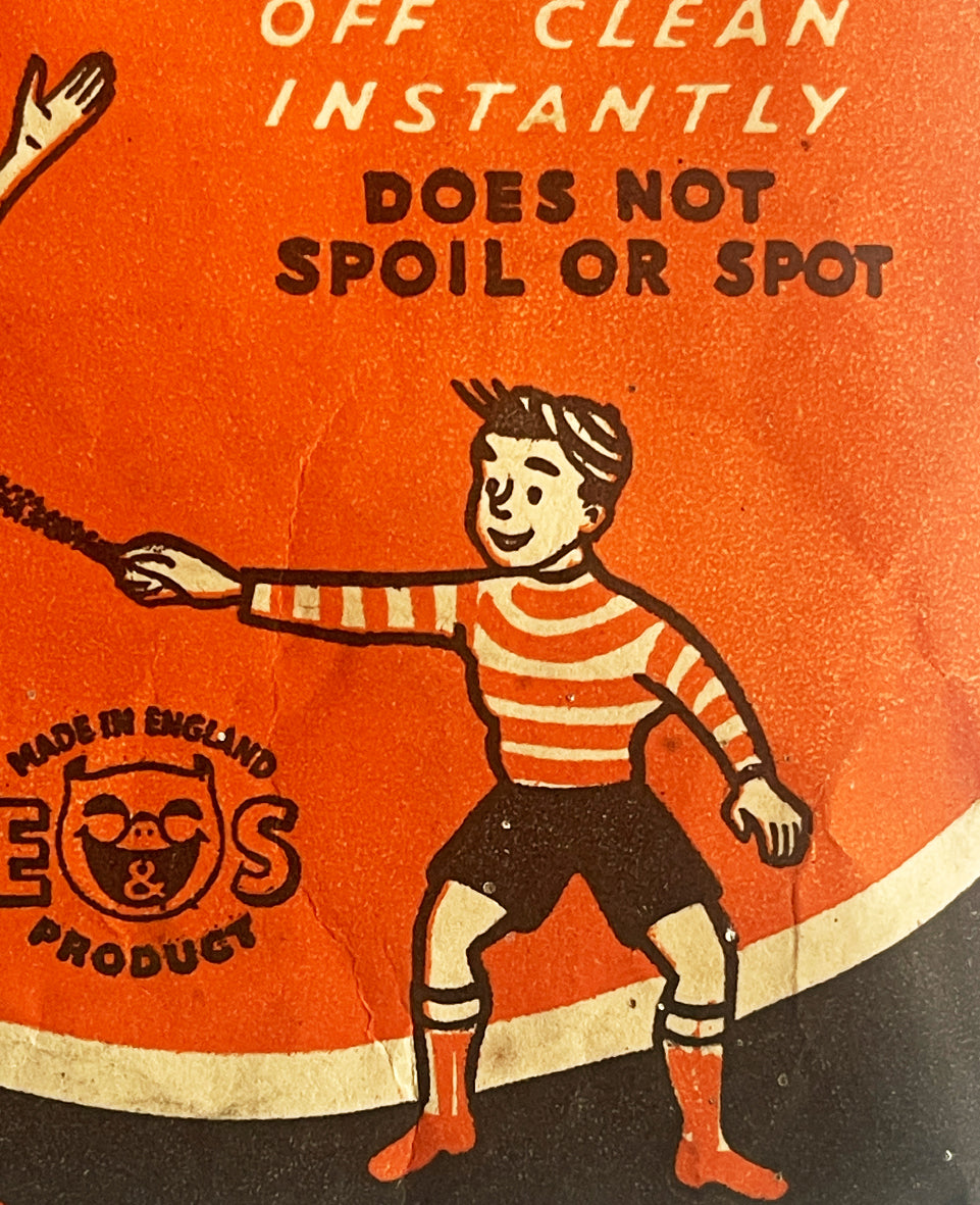 Calling all Jokers. A Vintage bag of Magic Soot. Apparently, it 'Will brush off clean instantly!' - SHOP NOW - www.intovintage.co.uk