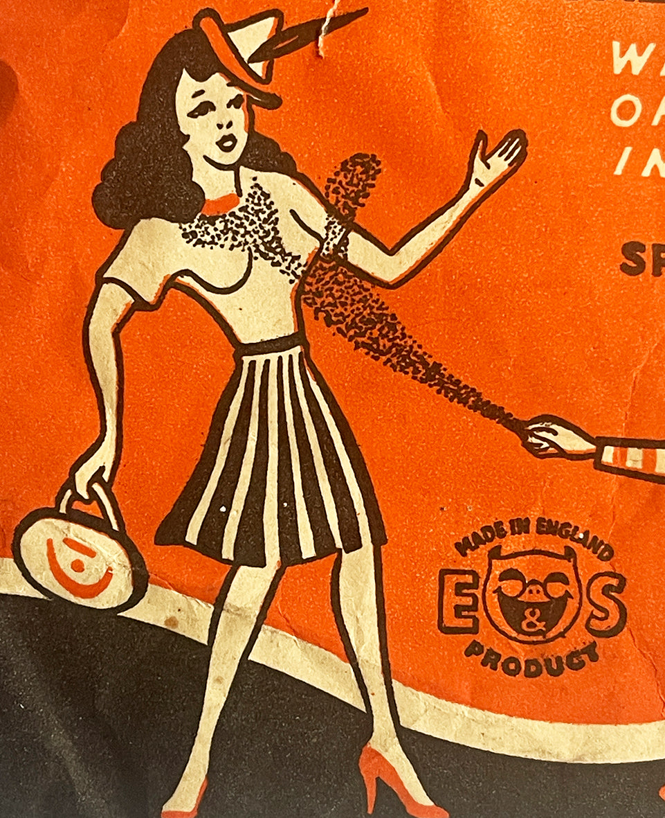 Calling all Jokers. A Vintage bag of Magic Soot. Apparently, it 'Will brush off clean instantly!' - SHOP NOW - www.intovintage.co.uk