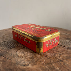A Vintage Hugon's Torox Cubes Tin