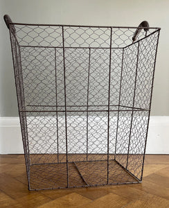 A smart looking Edwardian Wire Storage Bin with handles - SHOP NOW - www.intovintage.co.uk

£75.00 GBP