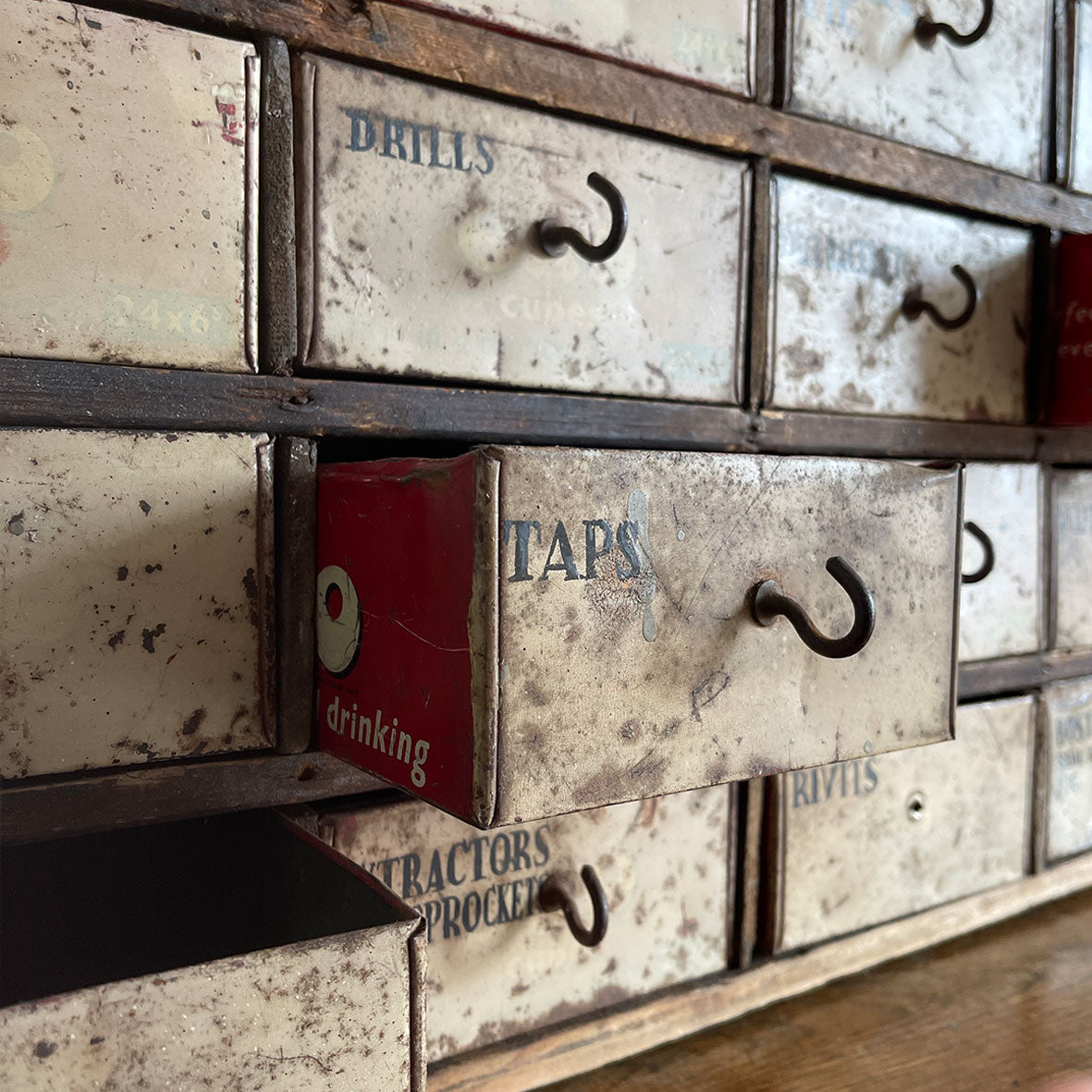 A Set of Scratch-Built Work Drawers - IntoVintage.co.uk – Intovintage.co.uk