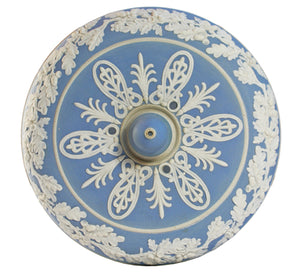Impressive Jasperware Stilton dish and cover. Find this and other Beautiful Vintage items for you home at Intovintage.co.uk.