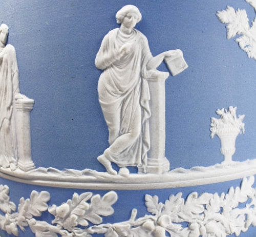Impressive Jasperware Stilton dish and cover. Find this and other Beautiful Vintage items for you home at Intovintage.co.uk.