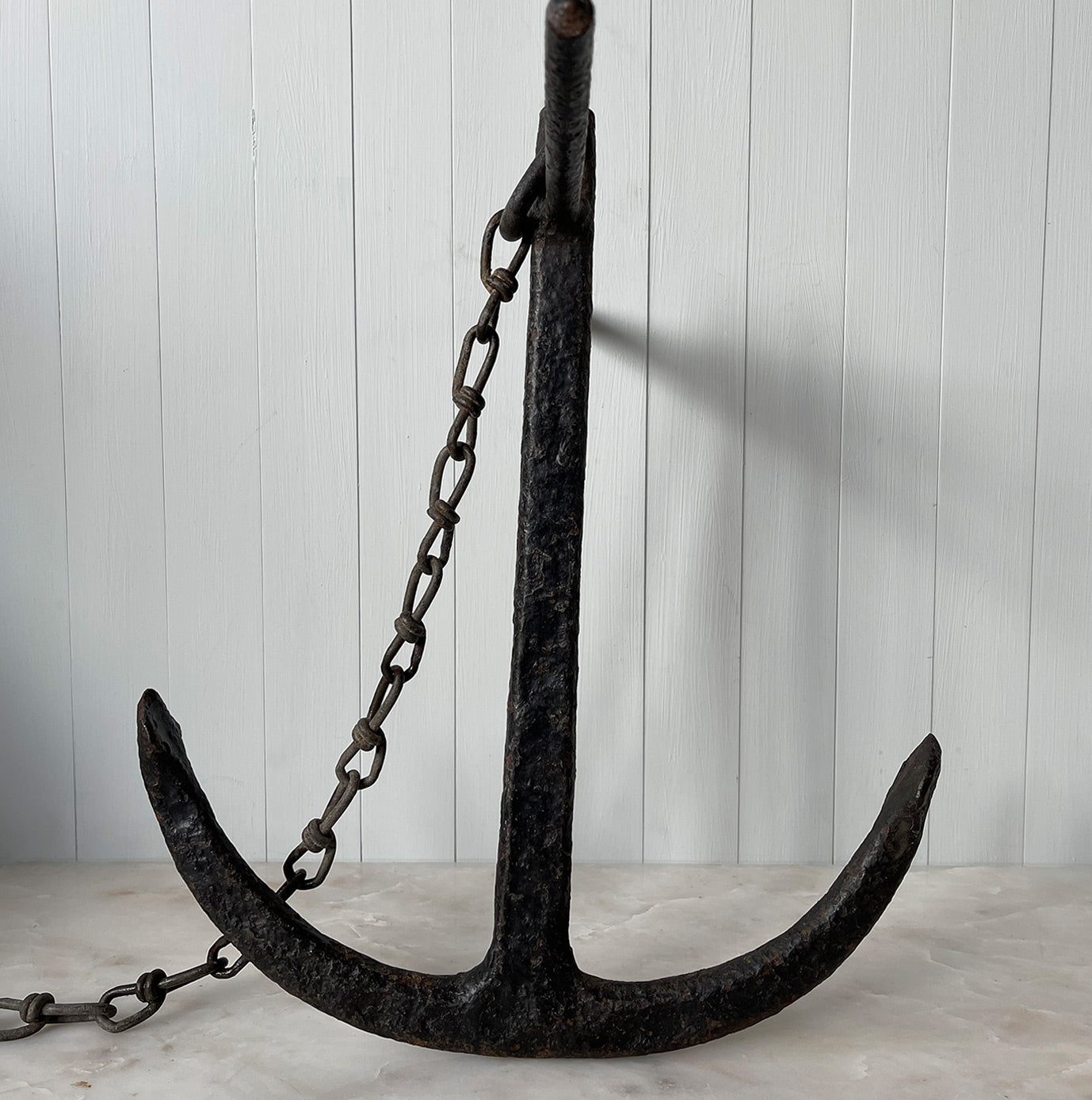 Great looking Vintage Anchor with great wear and Age. Would look great as a doorstop in the house or as a decoration in the garden next to some old pots - SHOP NOW - www.intovintage.co.uk
