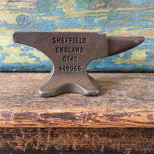 A small vintage Record Anvil. Handy in the workshop or makes a great display piece - SHOP NOW - www.intovintage.co.uk