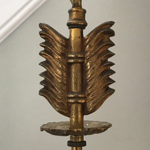 Elegant Empire Style 3 Arm Chandelier
