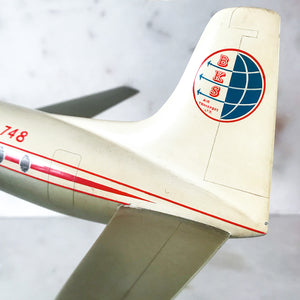 Uber cool Vintage Advertising Display Jet for BKS Air Transport Ltd. This came from the local Southend Airport and would have been displayed in the BKS Flight Office. BKS Air Transport was formed in 1952 and started operations in Feb 1952 as BKS Aerocharter - SHOP NOW -www.intovintage.co.uk