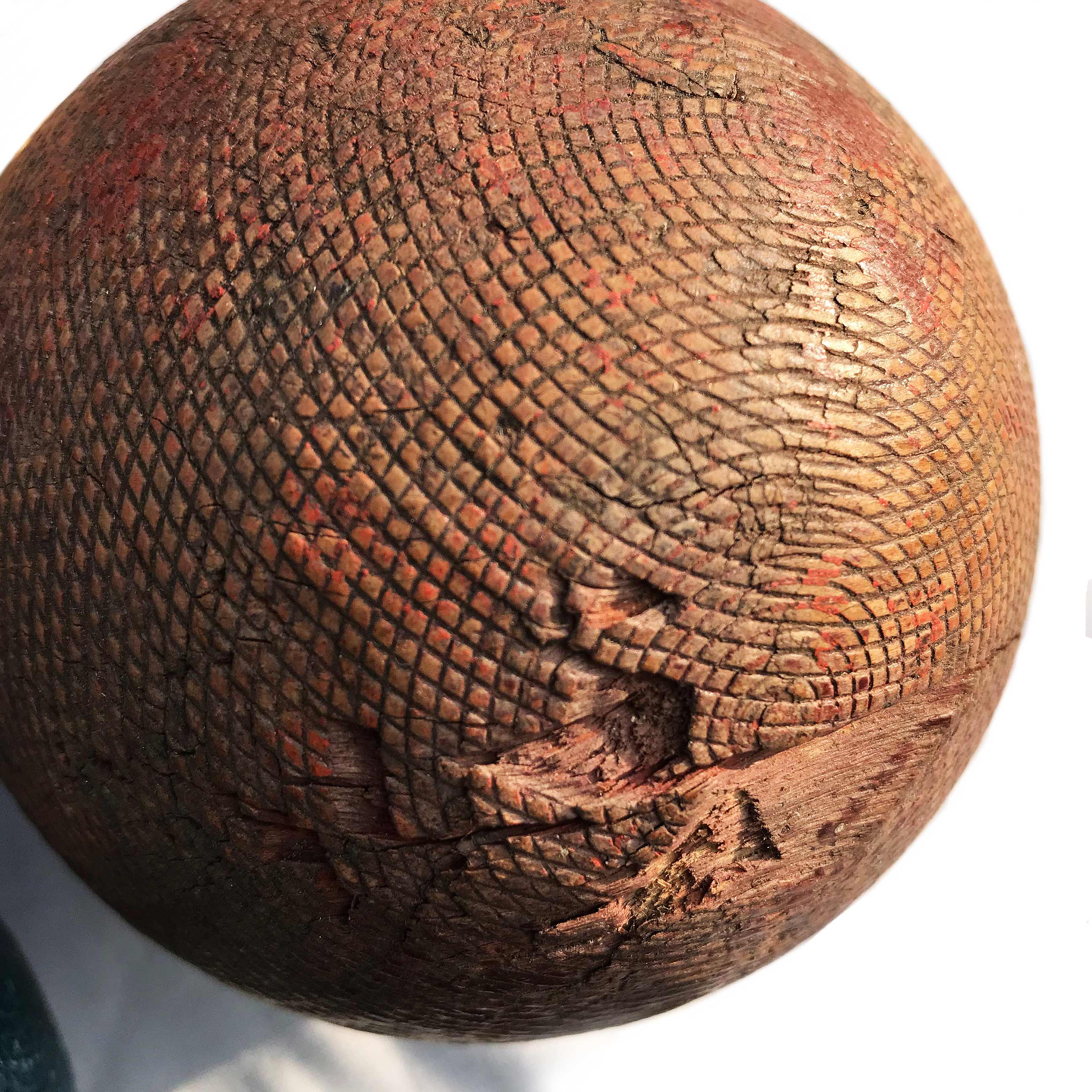 Old Wooden Balls