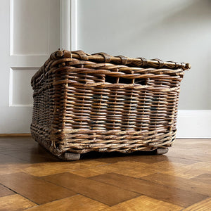A good looking and practical Vintage Wicker Laundry Basket. This basket would have originally have been used in a commercial laundry Makes great storage in the house or perfect for a summer picnic! - SHOP NOW -www.intovintage.co.uk