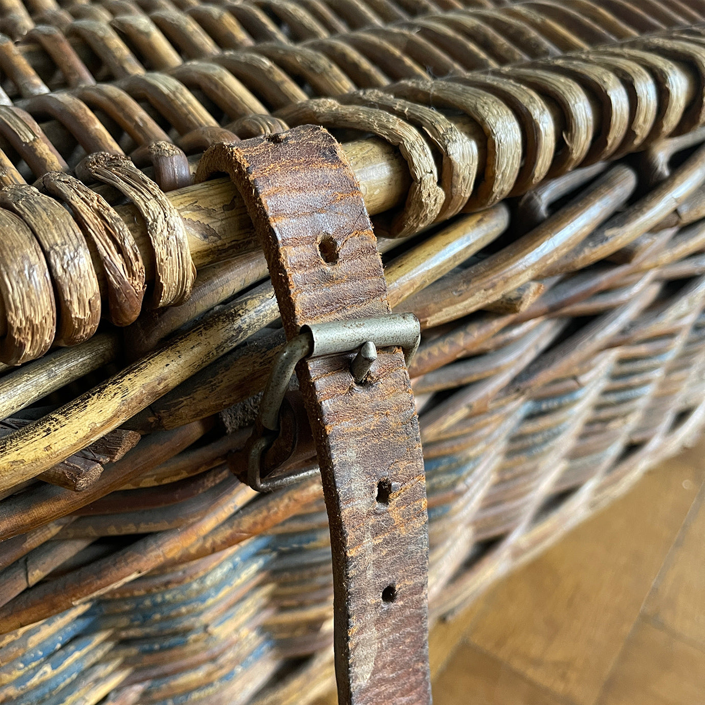 A good looking and practical Vintage Wicker Laundry Basket. This basket would have originally have been used in a commercial laundry Makes great storage in the house or perfect for a summer picnic! - SHOP NOW -www.intovintage.co.uk