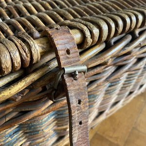 A good looking and practical Vintage Wicker Laundry Basket. This basket would have originally have been used in a commercial laundry Makes great storage in the house or perfect for a summer picnic! - SHOP NOW -www.intovintage.co.uk