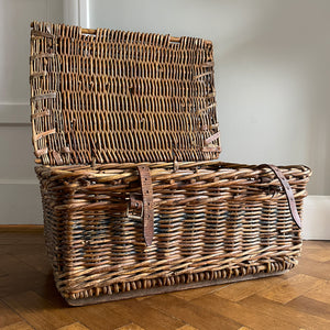 A good looking and practical Vintage Wicker Laundry Basket. This basket would have originally have been used in a commercial laundry Makes great storage in the house or perfect for a summer picnic! - SHOP NOW -www.intovintage.co.uk
