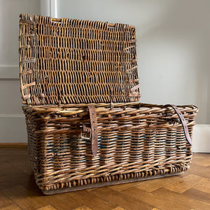 A good looking and practical Vintage Wicker Laundry Basket. This basket would have originally have been used in a commercial laundry Makes great storage in the house or perfect for a summer picnic! - SHOP NOW -www.intovintage.co.uk