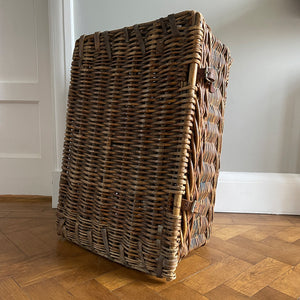 A good looking and practical Vintage Wicker Laundry Basket. This basket would have originally have been used in a commercial laundry Makes great storage in the house or perfect for a summer picnic! - SHOP NOW -www.intovintage.co.uk