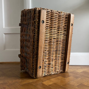 A good looking and practical Vintage Wicker Laundry Basket. This basket would have originally have been used in a commercial laundry Makes great storage in the house or perfect for a summer picnic! - SHOP NOW -www.intovintage.co.uk