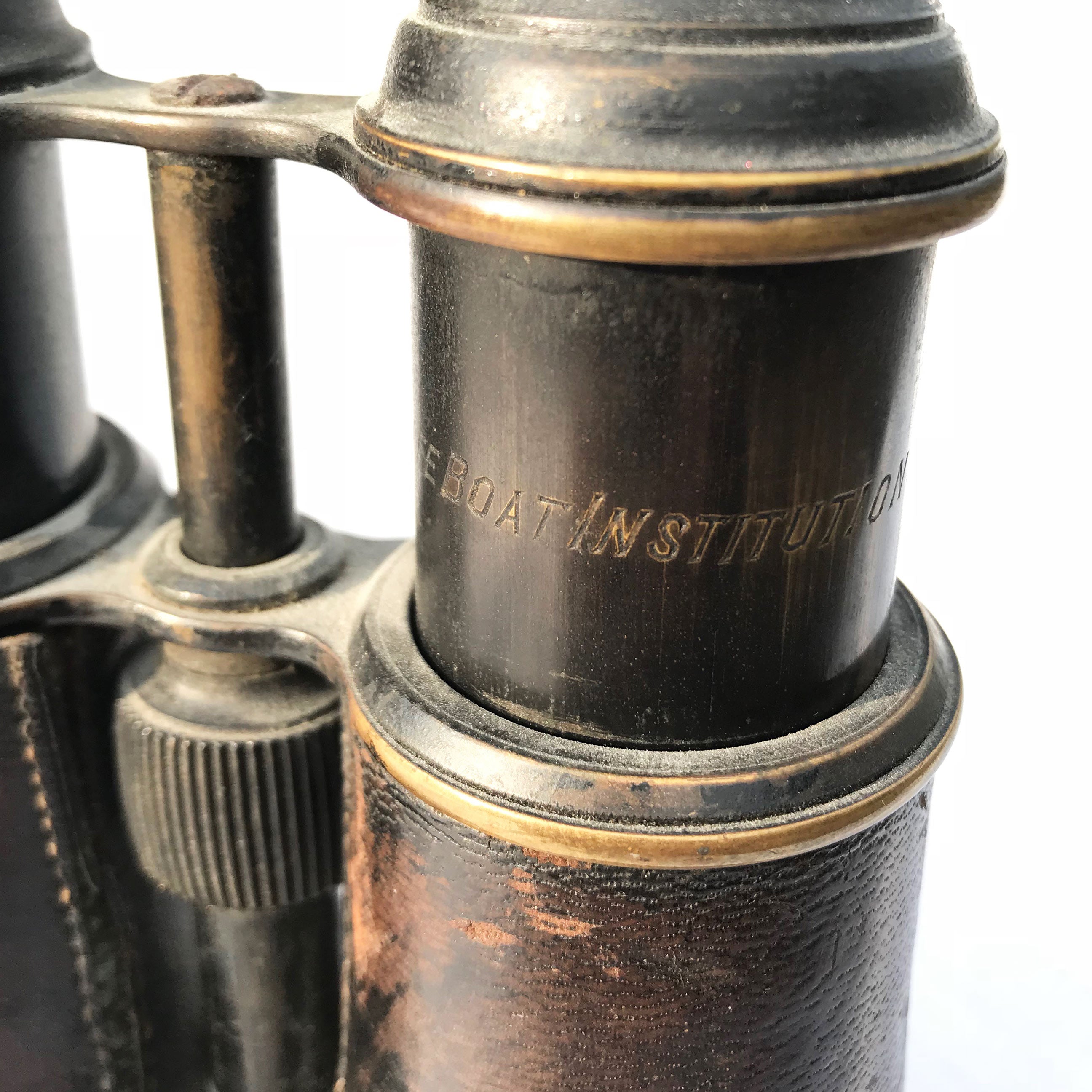 Vintage Brass R.N.L.I Binoculars. Find this and other Beautiful Vintage items for you home at Intovintage.co.uk