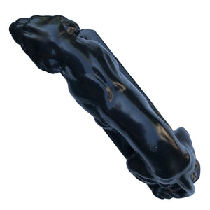 Vintage 1930's Deco Chalkware Black Panther. Find this and other Beautiful Vintage items for you home at Intovintage.co.uk.