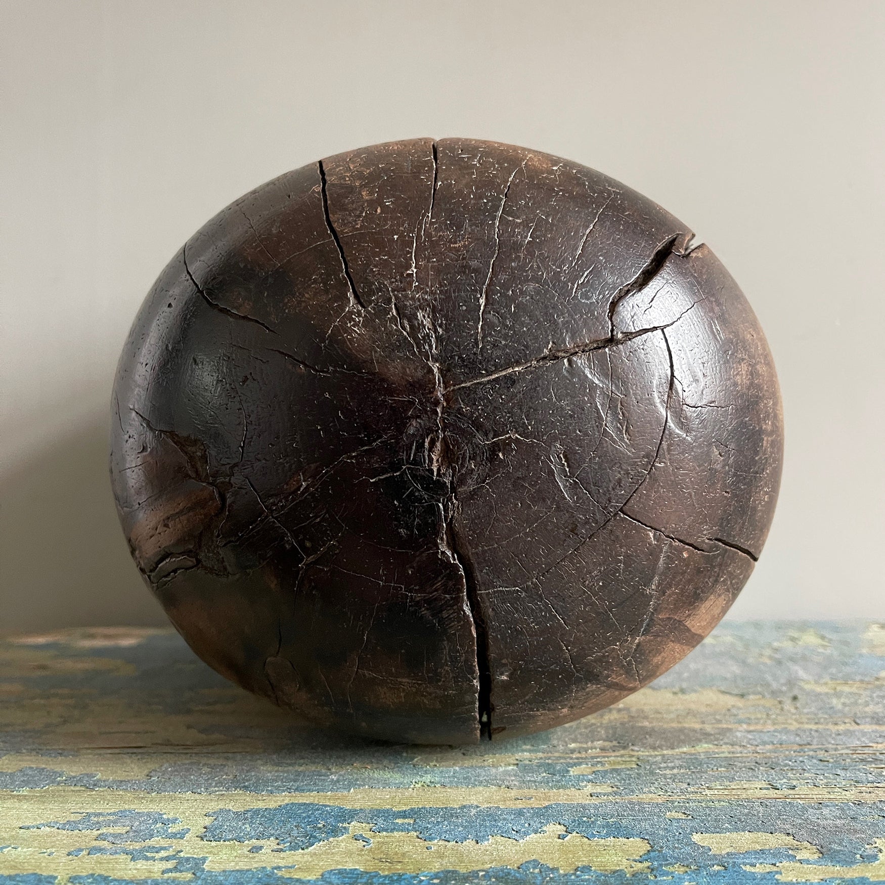 This Milliners Hat Block is a real beauty. Perfectly aged, great colour and oh so tactile.The perfect resting place for resting you hat or cap when not in use - SHOP NOW - www.intovintage.co.uk