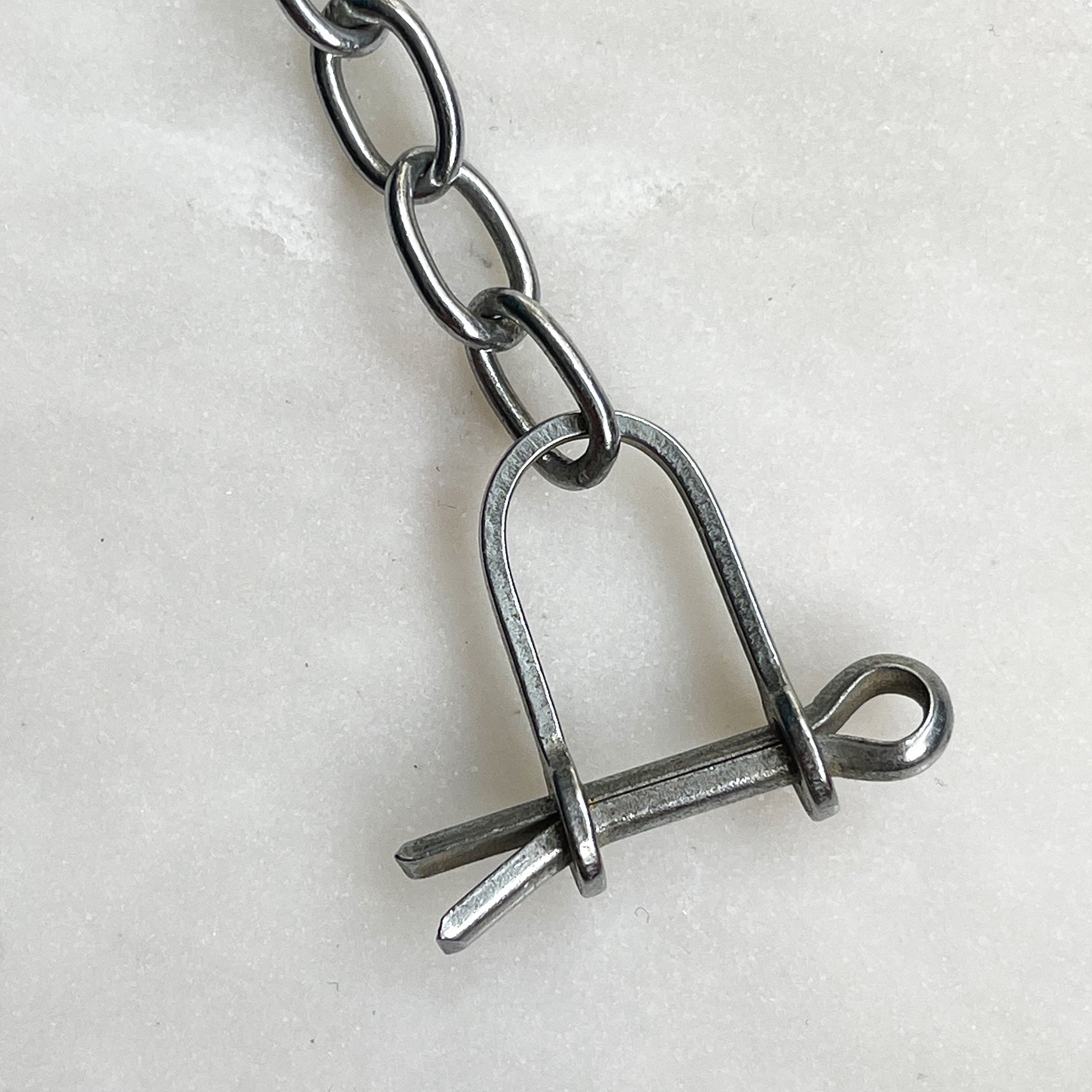 A Vintage Fordham Ceramic Toilet Chain Pull. with nickle plated chain - SHOP NOW - www.intovintage.co.uk