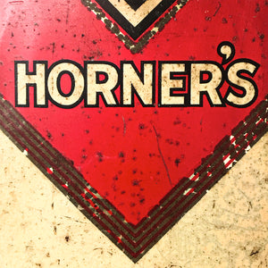 Vintage Horner's Dainty Dinah Foamy Bon Bons Shop Tin in good condition with fantastic graphics and great patina - SHOP NOW - www.intovintage.co.uk