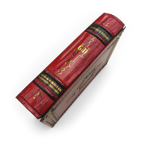 Vintage biscuit tin by the Victoria Biscuit Co. in the shape of a book entitled 'Gourmets Delight' - SHOP NOW - www.intovintage.co.uk