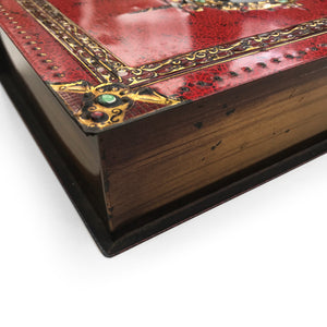 Vintage biscuit tin by the Victoria Biscuit Co. in the shape of a book entitled 'Gourmets Delight' - SHOP NOW - www.intovintage.co.uk