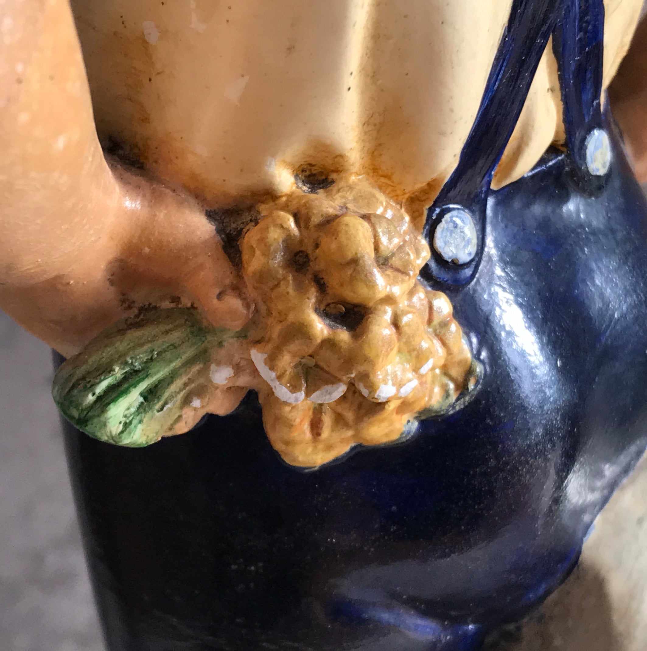 Vintage Chalk Figurine