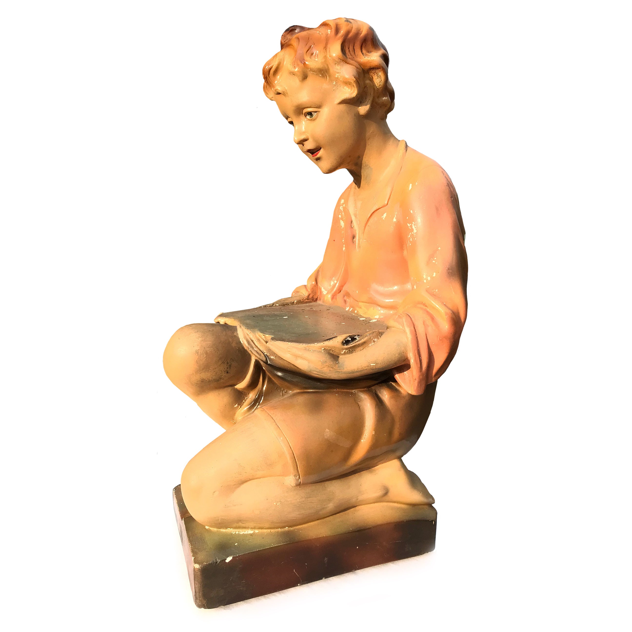1930's Shop Display Chalk Figure.