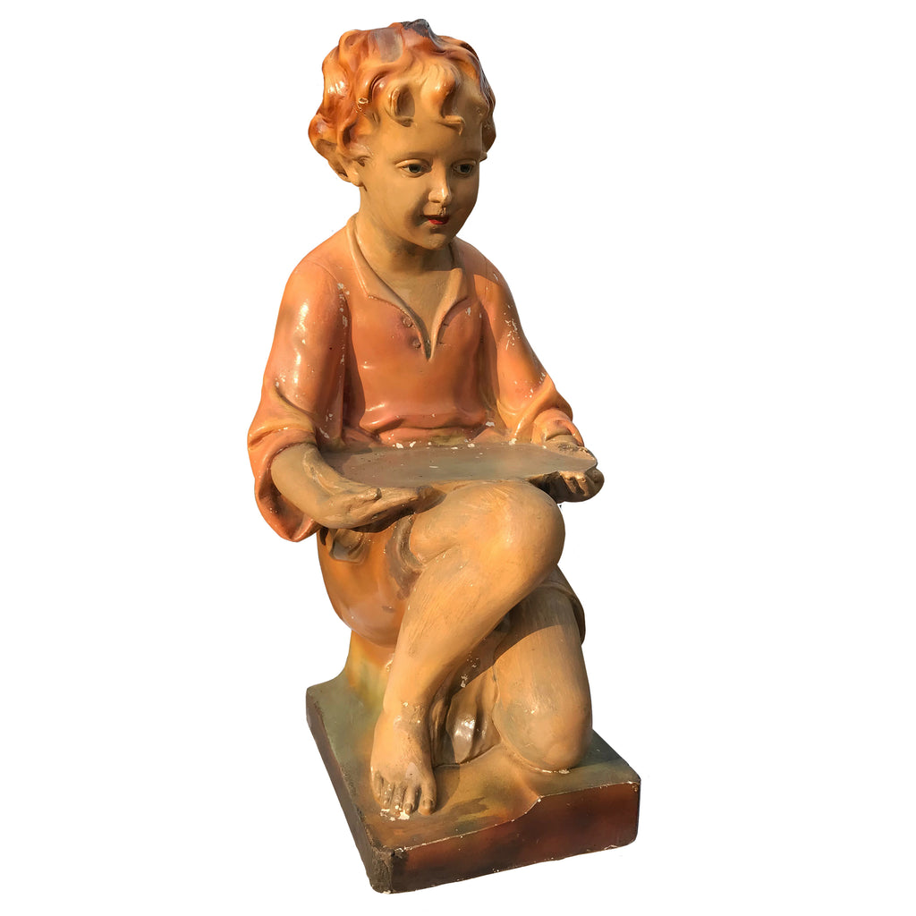1930's Shop Display Chalk Figure.