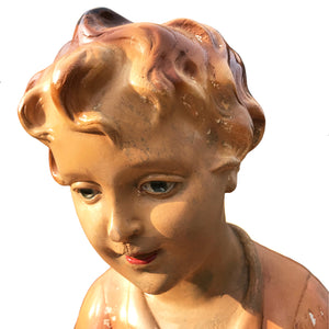 1930's Shop Display Chalk Figure.